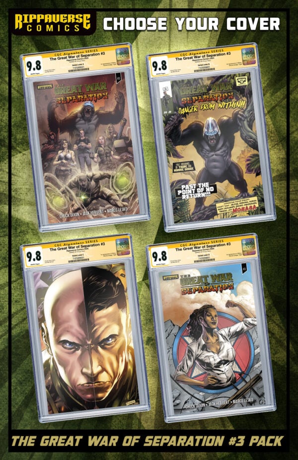 The Great War of Separation #3 (Signed & Graded)