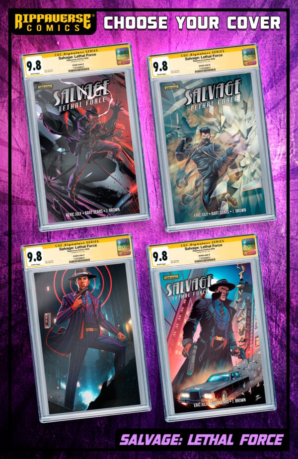 Salvage: Lethal Force (Signed and Graded)