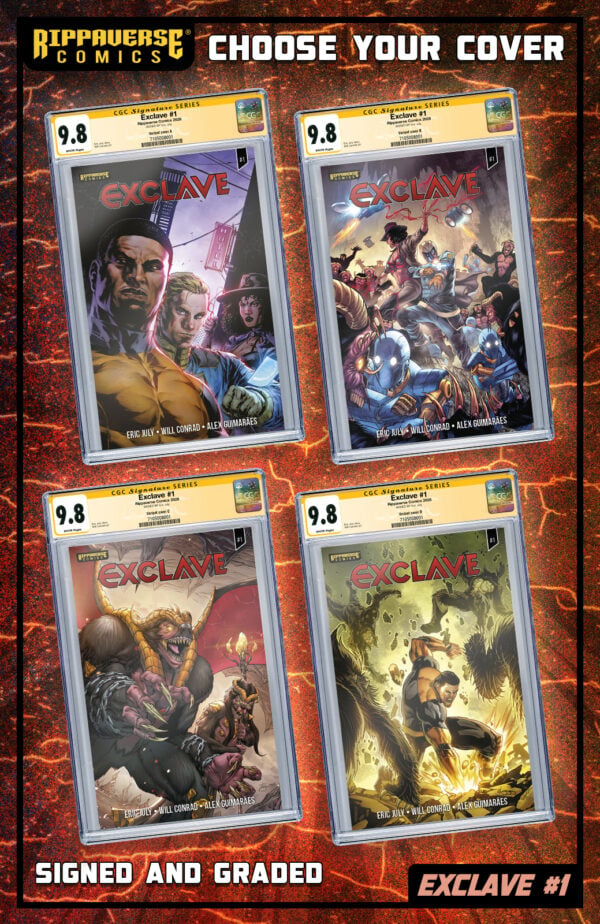 Exclave #1 (Signed & Graded)
