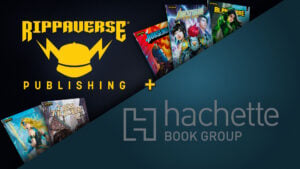 Rippaverse and Hachette collaboration announcement